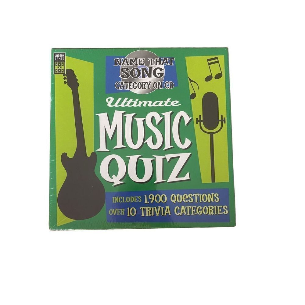 New inbox ultimate music quiz 1900 questions Lagoon games
